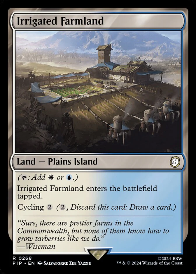 Irrigated Farmland 268/326 (Universes Beyond: Fallout)