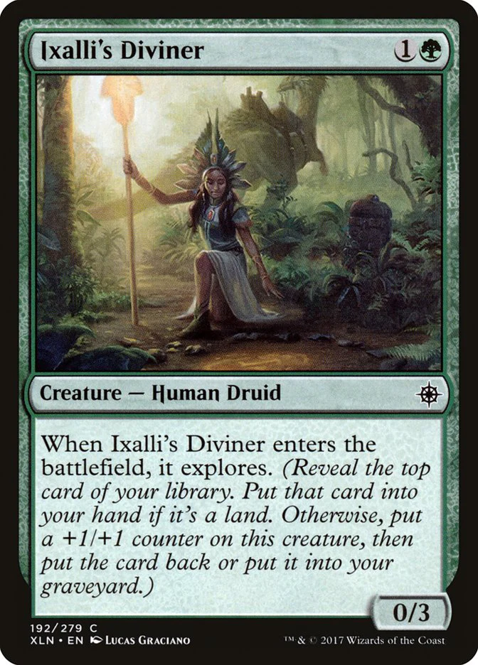 Ixalli's Diviner 192/279 (Ixalan)  - Foil