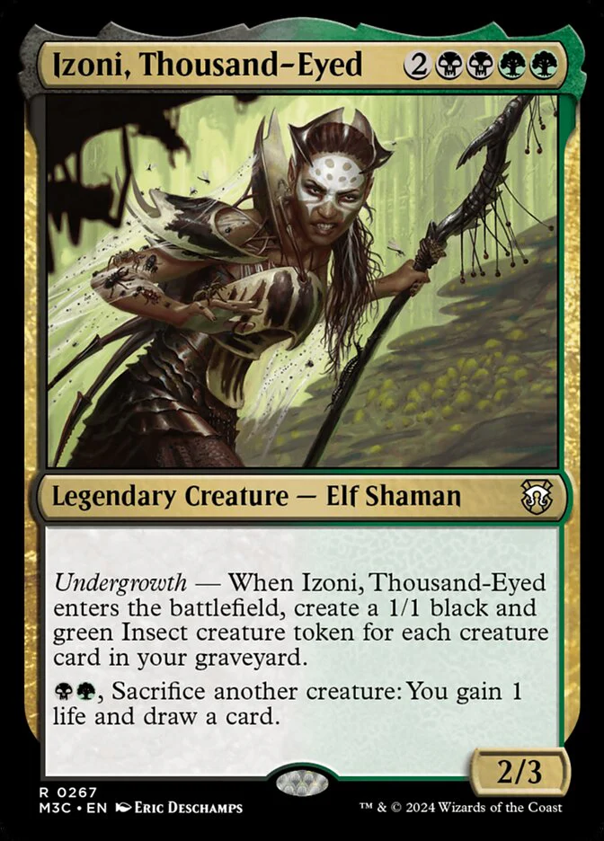 Izoni, Thousand-Eyed 267/411 (Commander: Modern Horizons 3)