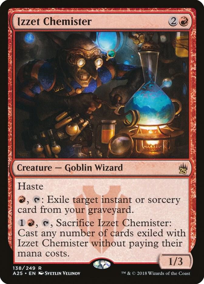 Izzet Chemister 138/249 (Masters 25)  - Foil