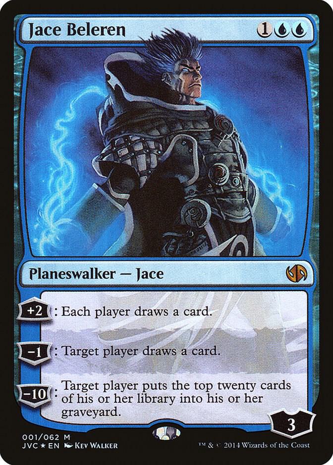 Jace Beleren 1/62 (Duel Decks: Anthology)  - Foil