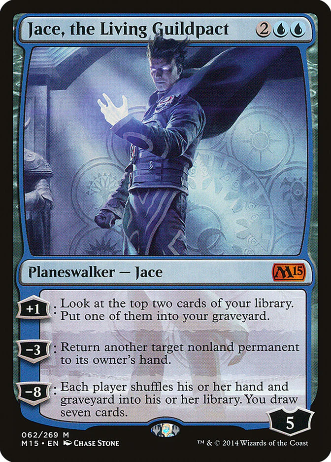 Jace, the Living Guildpact 62/269 (Magic 2015 (M15))