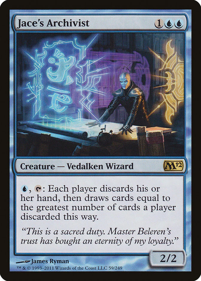 Jace's Archivist 59 (Magic 2012 (M12))