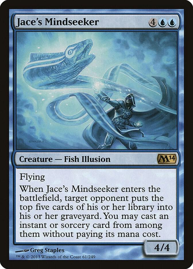 Jace's Mindseeker 61/249 (Magic 2014 (M14))  - Foil