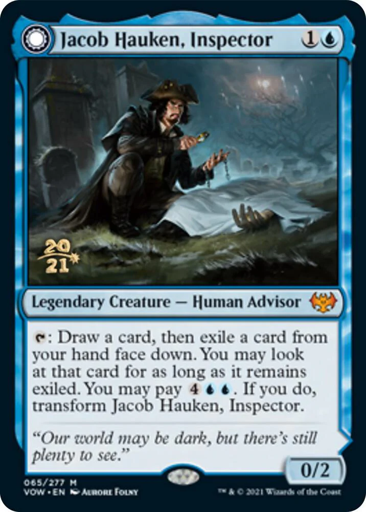 Jacob Hauken Inspector 65s/137 (Prerelease Cards)  - Foil
