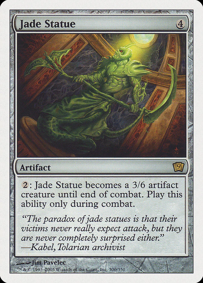 Jade Statue 300/350 (9th Edition)
