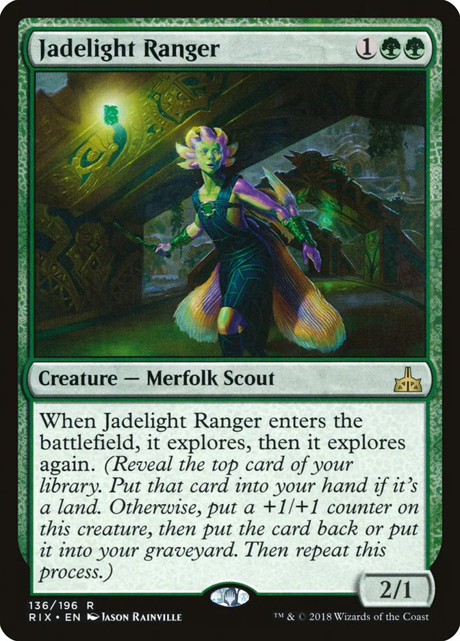 Jadelight Ranger 136/196 (Rivals of Ixalan)