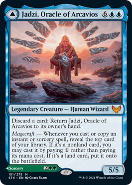 Jadzi Oracle of Arcavios 151 (Strixhaven: School of Mages)  - Foil