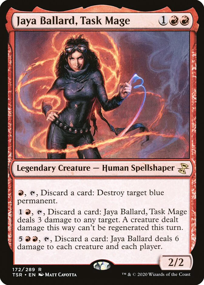 Jaya Ballard, Task Mage 172/289 (Time Spiral: Remastered)