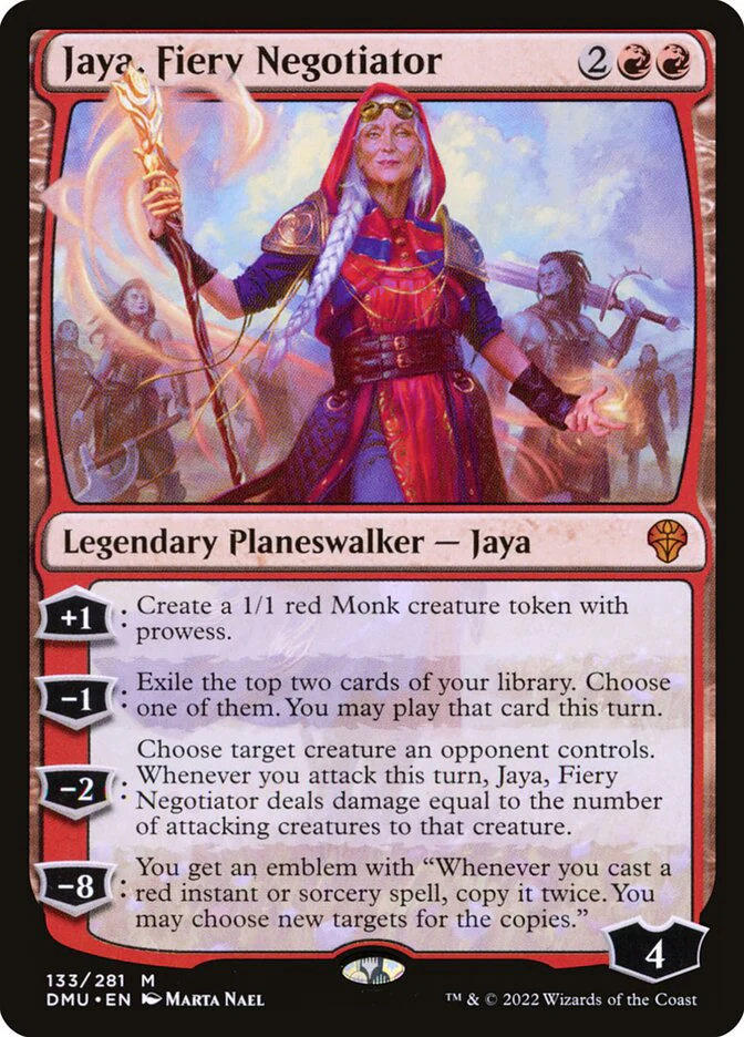 Jaya, Fiery Negotiator 133/281 (Dominaria United)