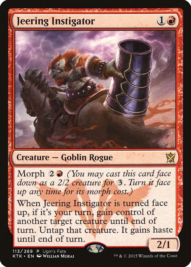 Jeering Instigator 113/185 (Ugin's Fate Promos)