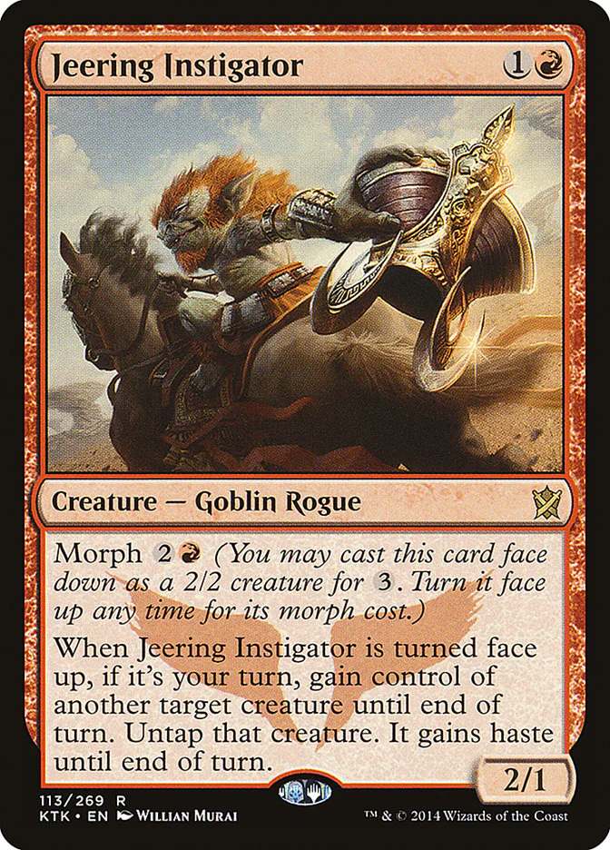 Jeering Instigator 113 (Khans of Tarkir)