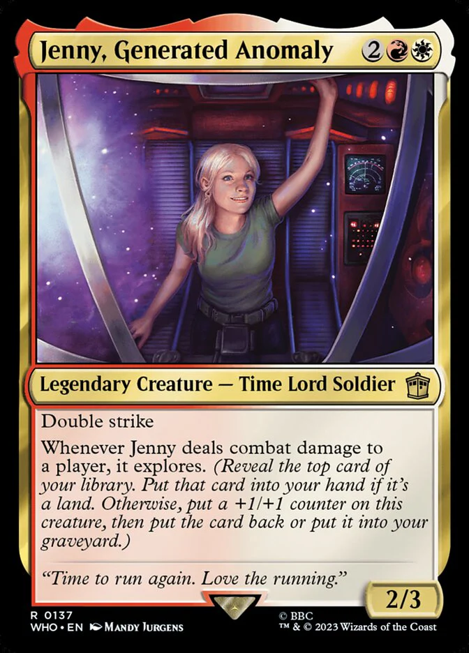 Jenny, Generated Anomaly 137/331 (Universes Beyond: Doctor Who)