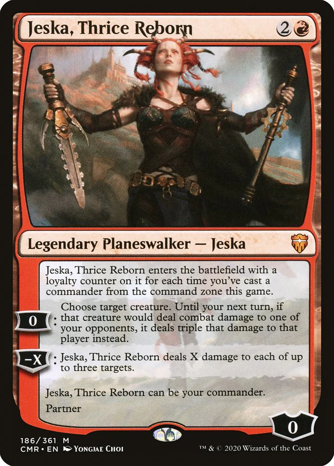 Jeska, Thrice Reborn 186/361 (Commander Legends)  - Foil