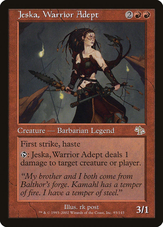 Jeska, Warrior Adept 93/143 (Judgment)