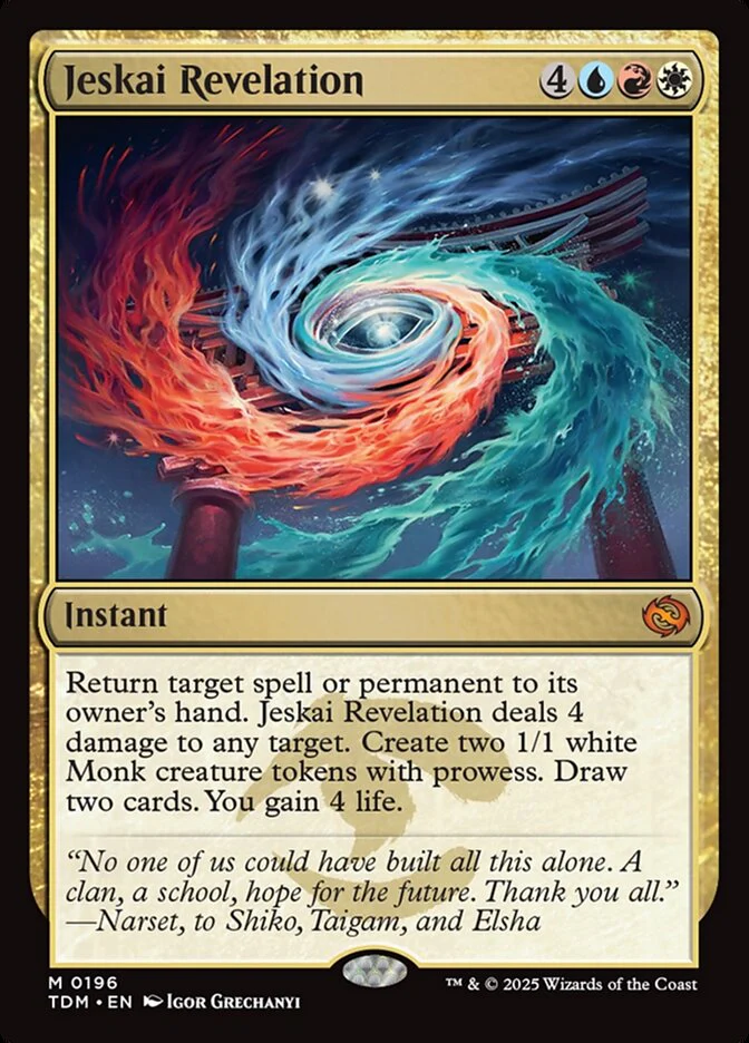 Jeskai Revelation 196/291 (Tarkir: Dragonstorm)