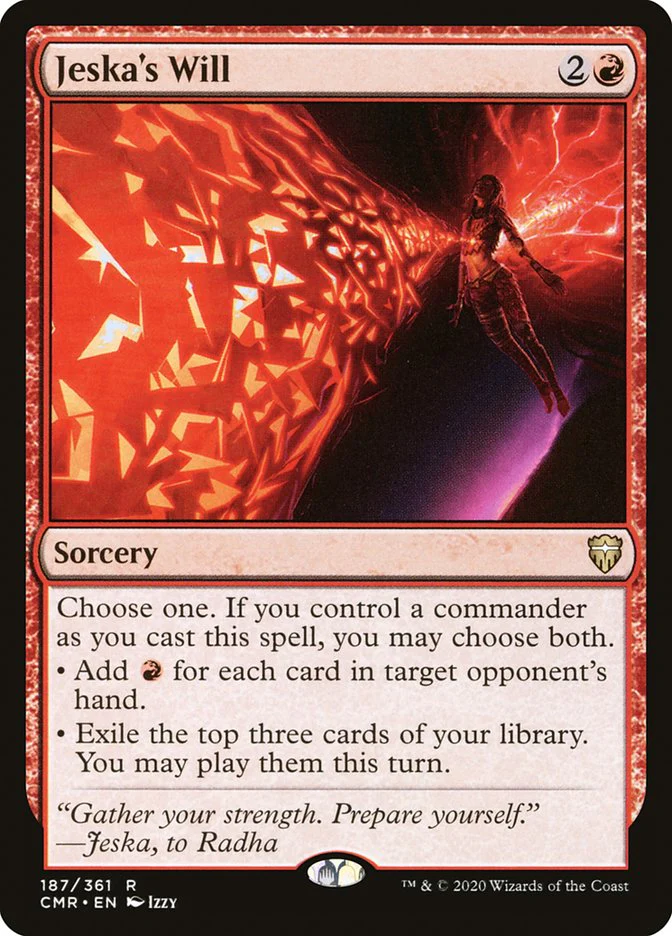 Jeska's Will 187 (Commander Legends)