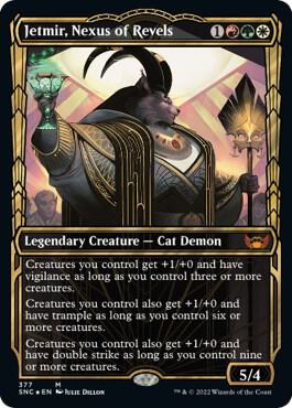 Jetmir Nexus of Revels Gilded Foil 377/281 (Streets of New Capenna)  - Foil