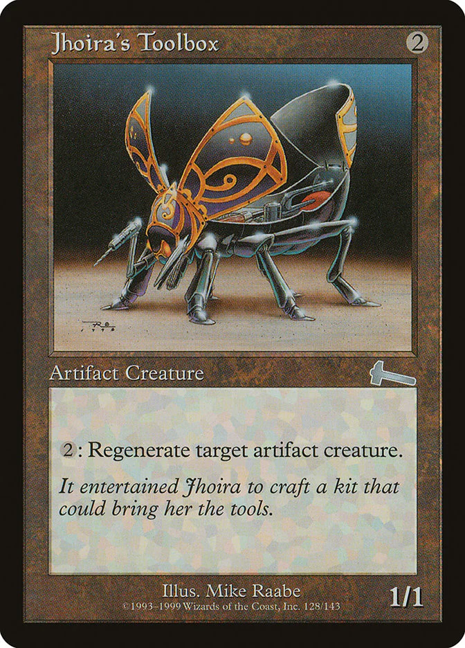 Jhoira's Toolbox 128/143 (Urza's Legacy)  - Foil