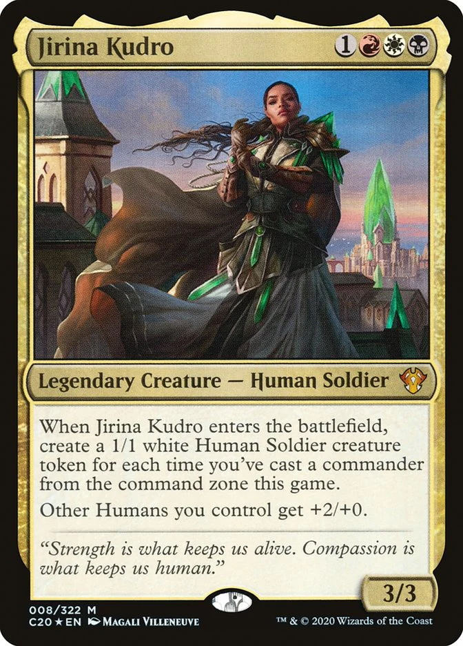 Jirina Kudro 8/322 (Commander 2020) - Foil