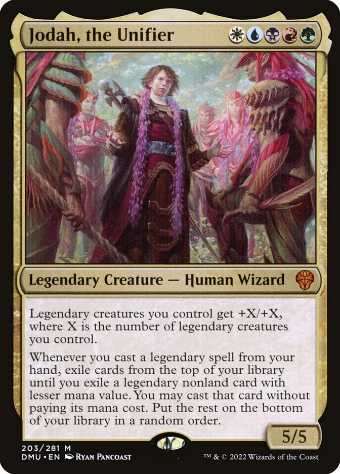 Jodah the Unifier 203 (Dominaria United) - Foil