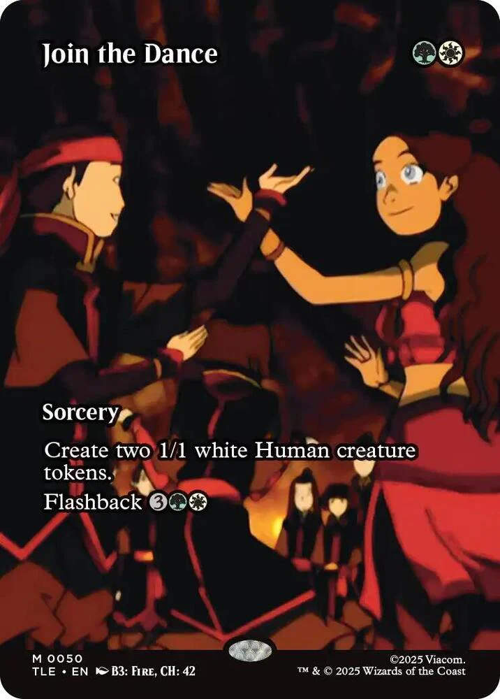 Join the Dance  50/317 (Avatar: The Last Airbender: Eternal-Legal)  - Borderless Foil