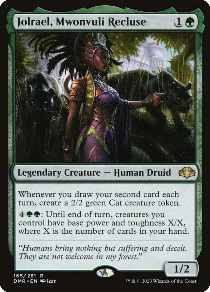 Jolrael, Mwonvuli Recluse 165/261 (Dominaria Remastered)  - Foil