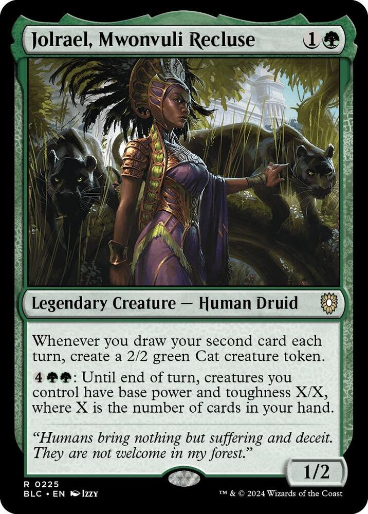 Jolrael, Mwonvuli Recluse 225/40 (Commander: Bloomburrow)