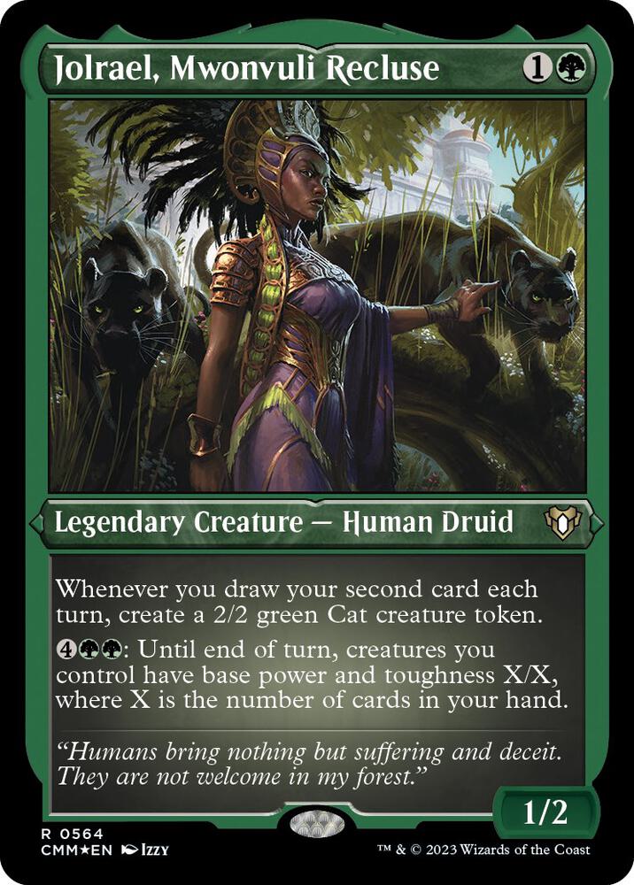 Jolrael, Mwonvuli Recluse 564/451 (Commander Masters)  - Etched Foil