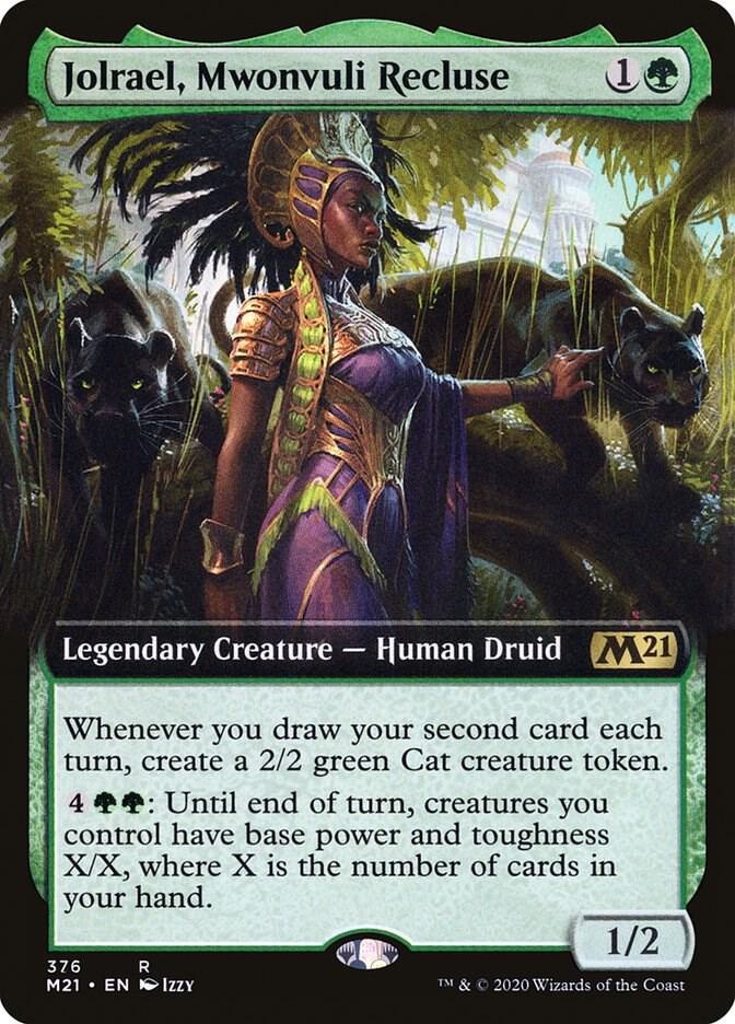Jolrael Mwonvuli Recluse Extended Art 376/274 (Core Set 2021)