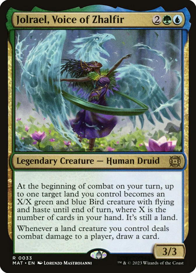 Jolrael, Voice of Zhalfir 33/50 (March of the Machine: The Aftermath) - Foil