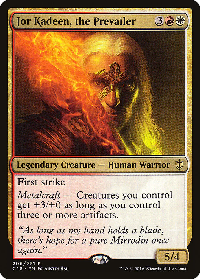 Jor Kadeen, the Prevailer 206/351 (Commander 2016)