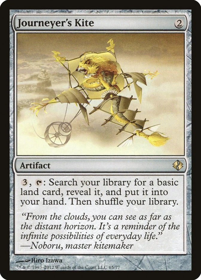 Journeyer's Kite 65/77 (Duel Decks: Venser vs. Koth)