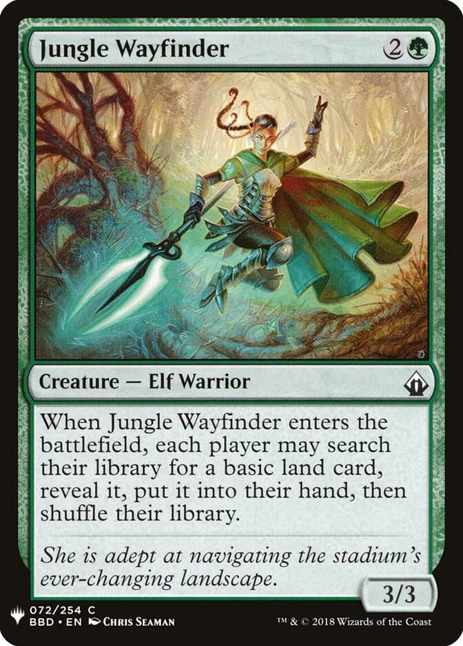 Jungle Wayfinder BBD-72/5075 (The List Reprints)