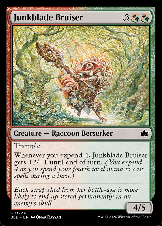 Junkblade Bruiser 220/281 (Bloomburrow)  - Foil