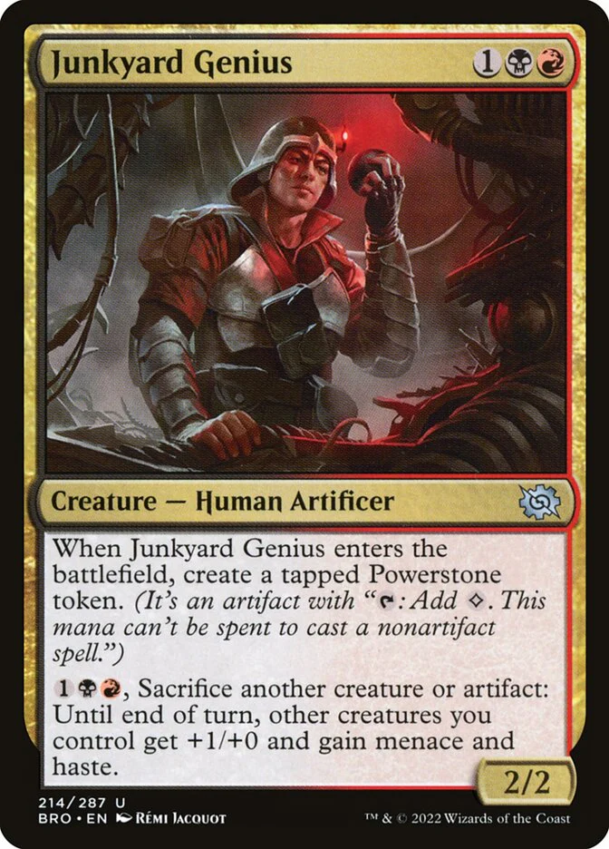 Junkyard Genius 214/287 (The Brothers' War)