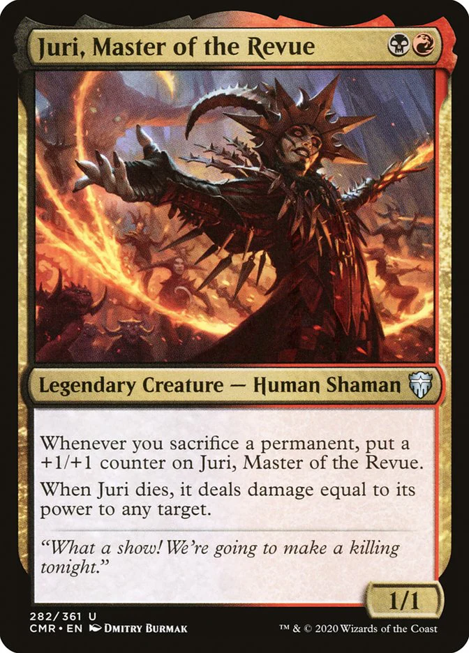 Juri, Master of the Revue 282/361 (Commander Legends)  - Foil