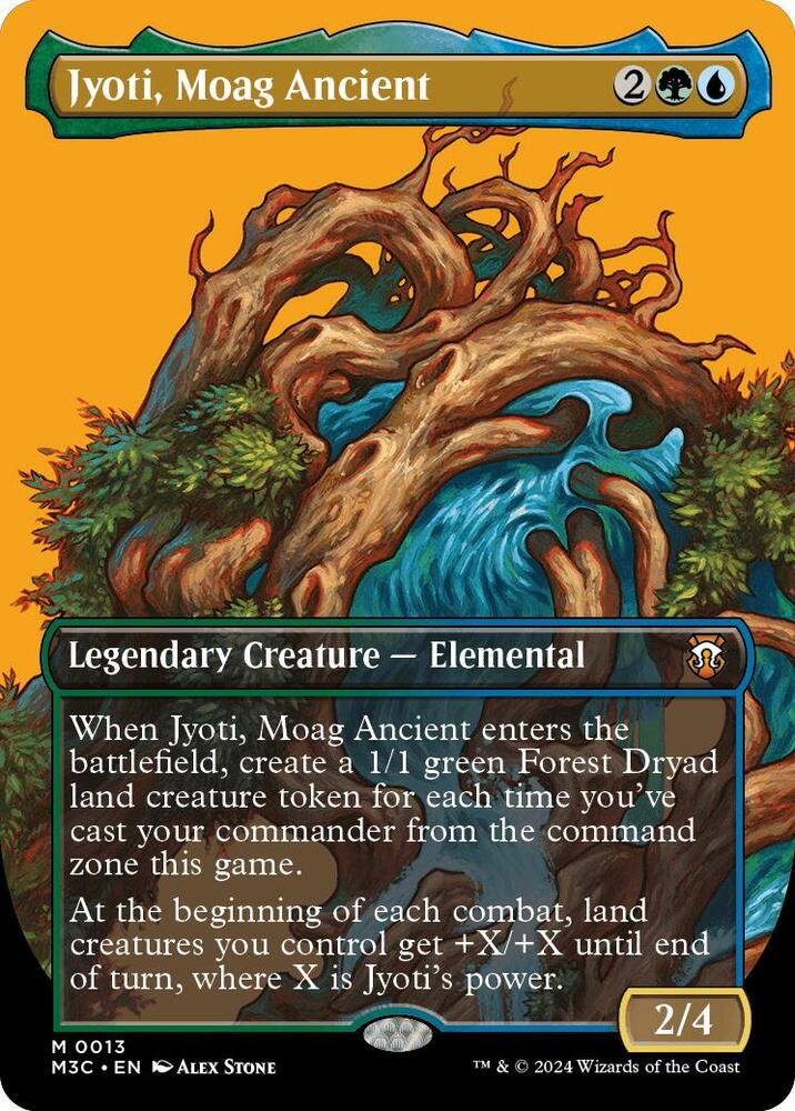 Jyoti, Moag Ancient 13/411 (Commander: Modern Horizons 3)  - Borderless Foil