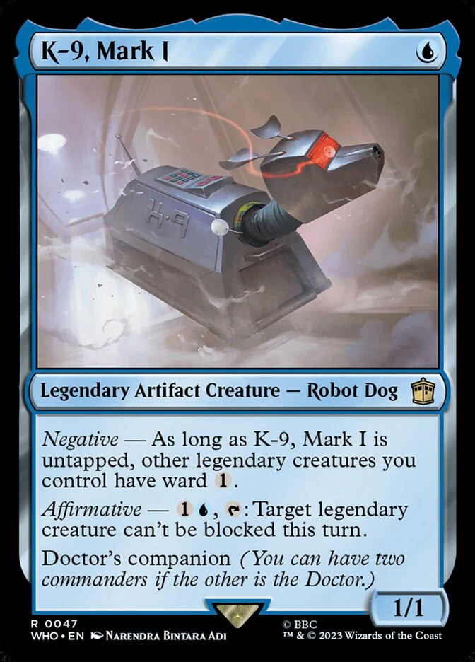 K-9, Mark I 47/331 (Universes Beyond: Doctor Who)  - Foil
