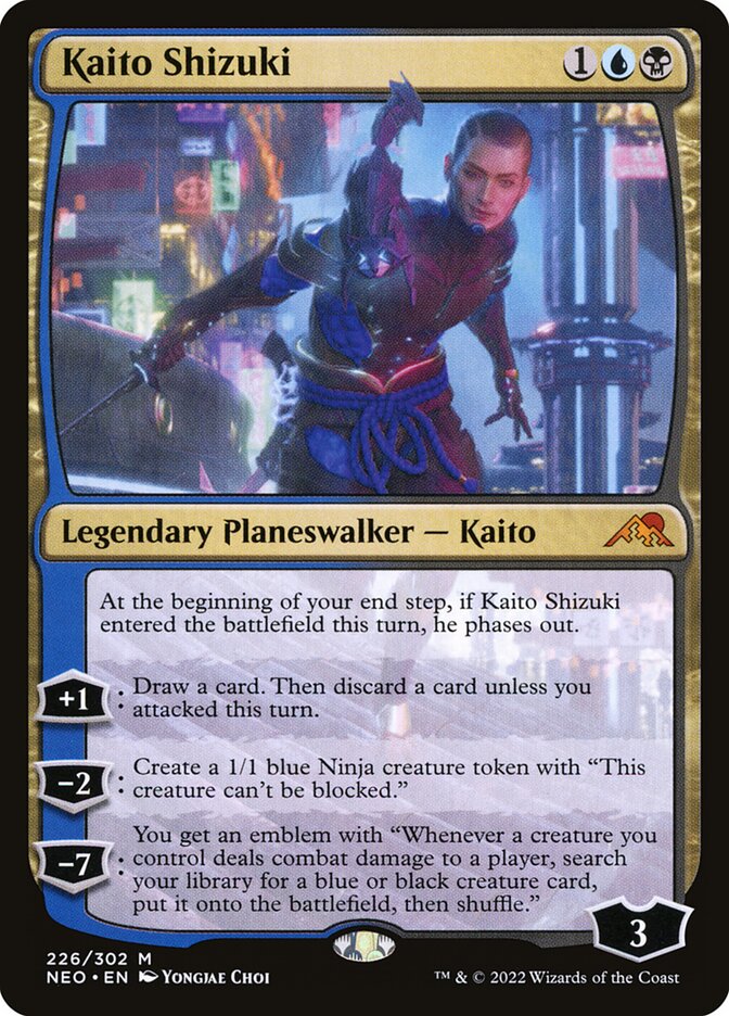 Kaito Shizuki 226/302 (Kamigawa: Neon Dynasty)