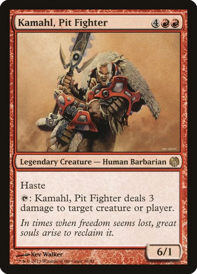 Kamahl, Pit Fighter 16/81 (Duel Decks: Heroes vs. Monsters)