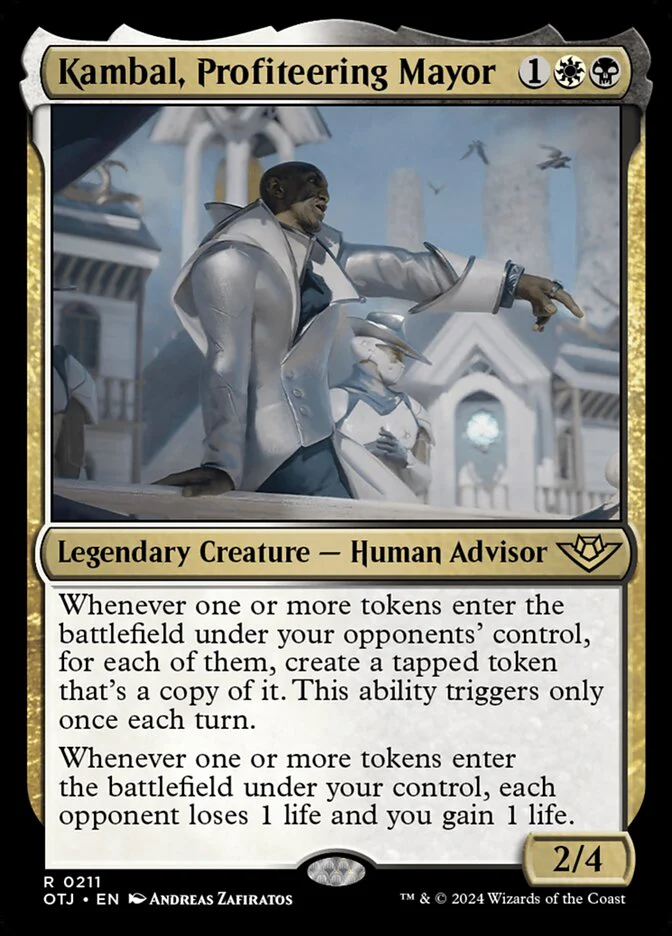 Kambal, Profiteering Mayor 211 (Outlaws of Thunder Junction)