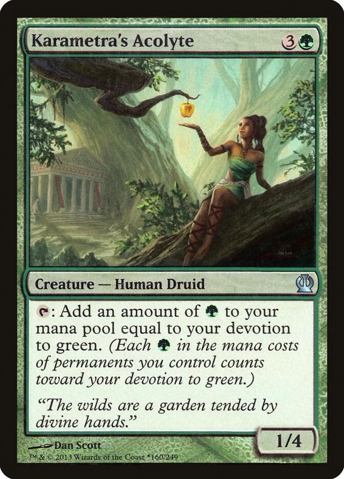 Karametra's Acolyte 160/10 (Gift Boxes and Promos)  - Foil