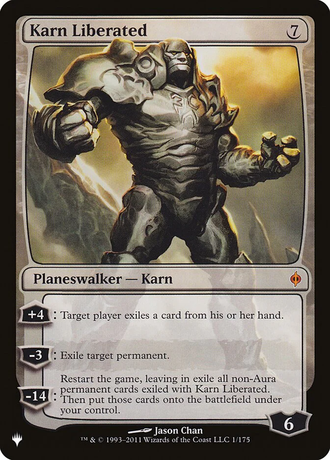 Karn Liberated NPH-1/5075 (The List Reprints)