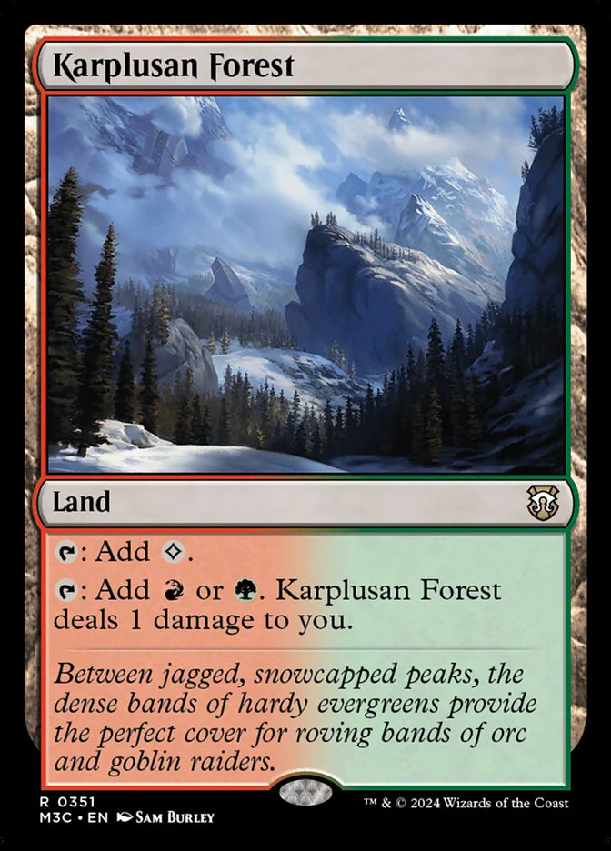 Karplusan Forest 351 (Commander: Modern Horizons 3)