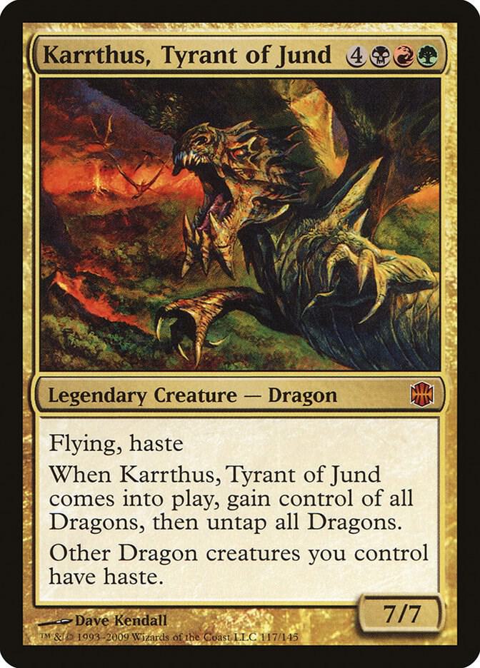 Karrthus, Tyrant of Jund 117/145 (Alara Reborn)
