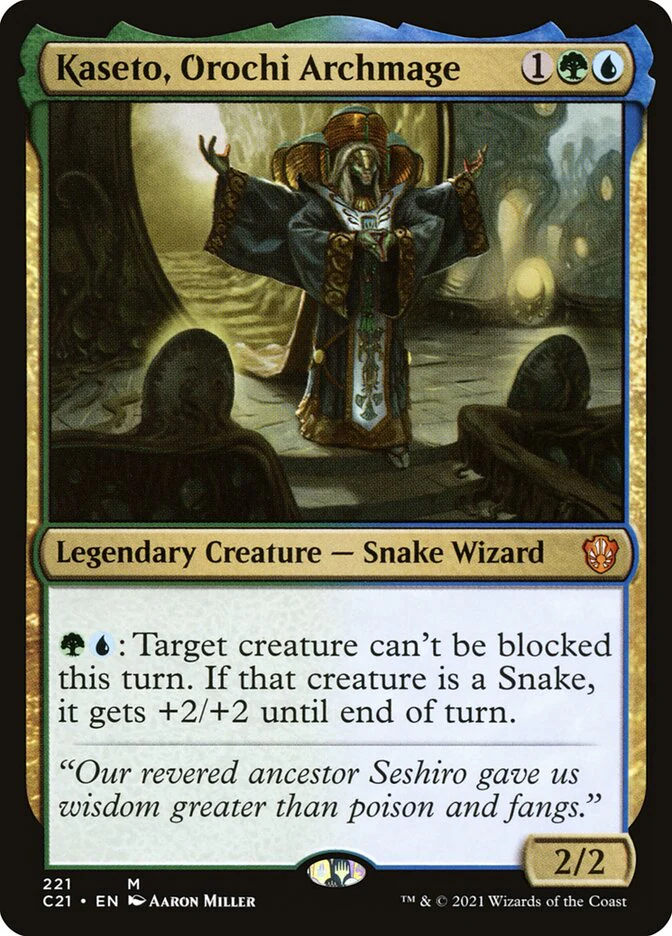 Kaseto Orochi Archmage 221 (Commander 2021)