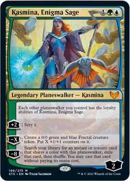 Kasmina Enigma Sage 196/275 (Strixhaven: School of Mages)