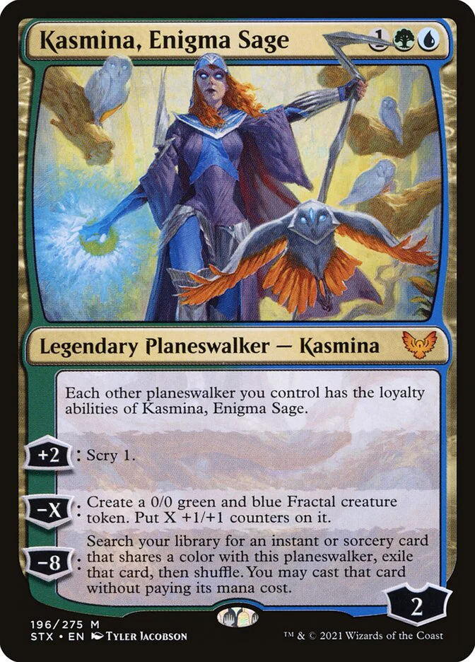 Kasmina, Enigma Sage 196/275 (Strixhaven: School of Mages) - Foil