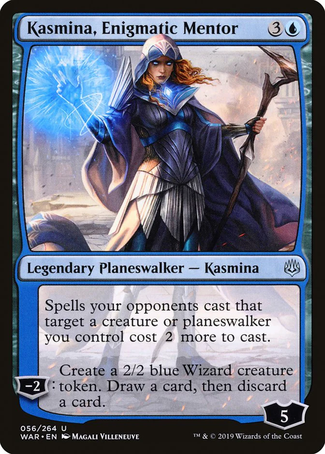 Kasmina, Enigmatic Mentor 56/264 (War of the Spark)  - Foil